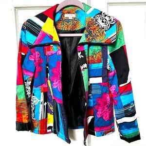 Erin colorful zip.jacket